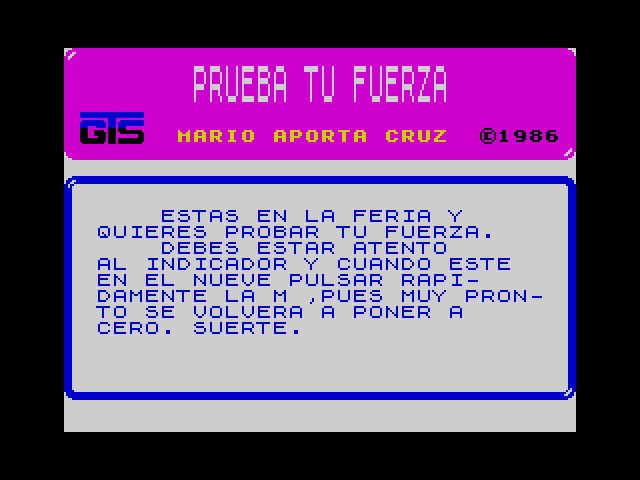 Prueba Tu Fuerza image, screenshot or loading screen