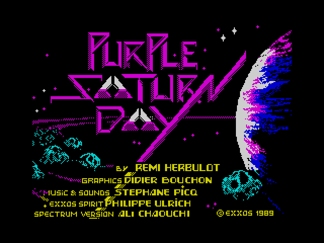 Purple Saturn Day image, screenshot or loading screen