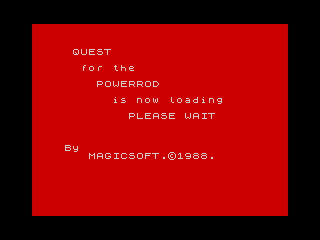 Quest for the Power Rod image, screenshot or loading screen
