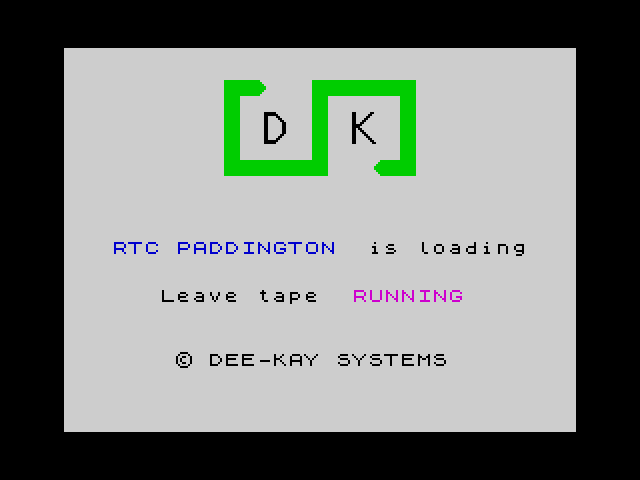 RTC Paddington image, screenshot or loading screen
