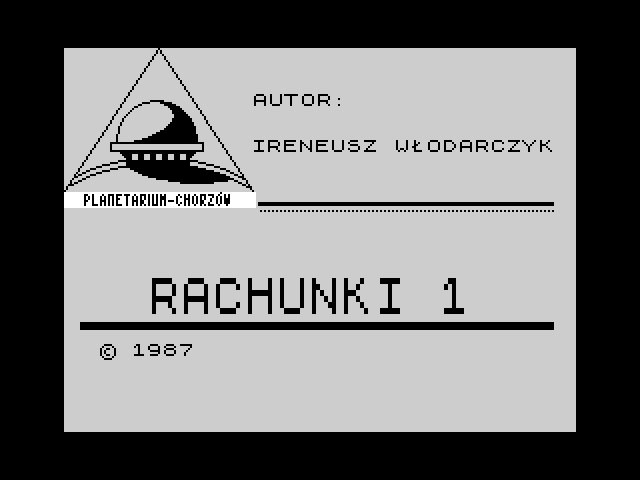 Rachunki 1 image, screenshot or loading screen