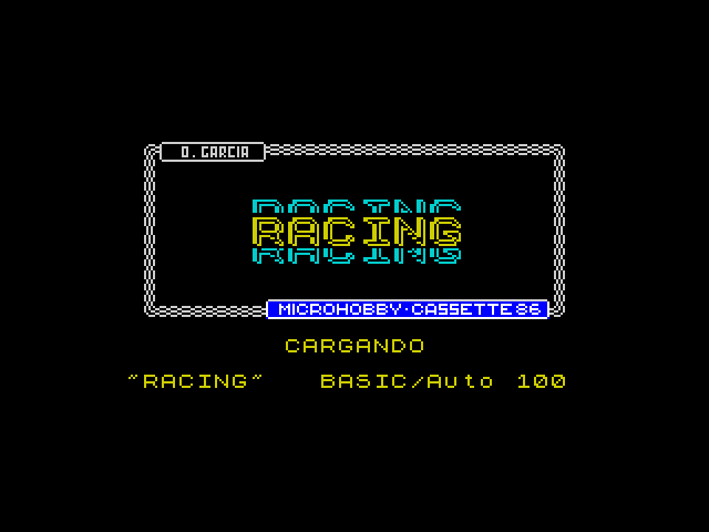 Racing image, screenshot or loading screen