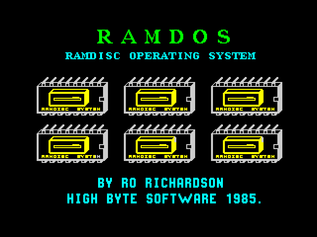 RamDOS image, screenshot or loading screen
