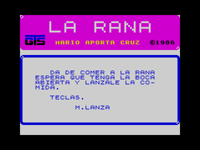 La Rana image, screenshot or loading screen