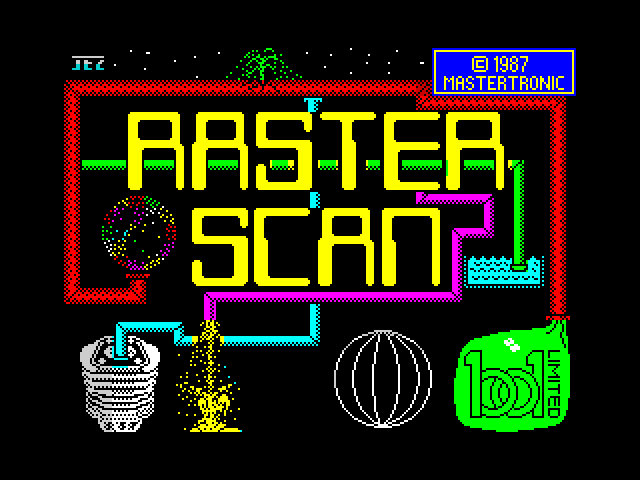 Rasterscan image, screenshot or loading screen