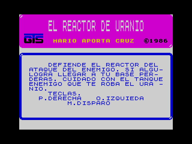 El Reactor de Uranio image, screenshot or loading screen