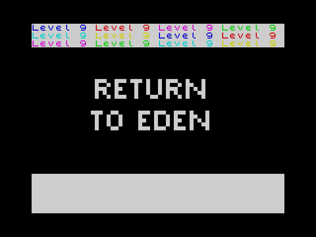 Return to Eden image, screenshot or loading screen