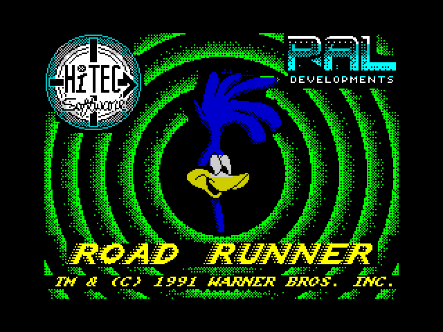 Road Runner and Wile E. Coyote image, screenshot or loading screen