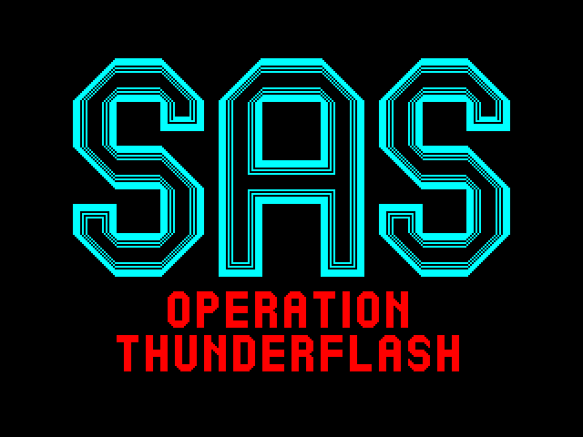 SAS: Operation Thunderflash!! image, screenshot or loading screen