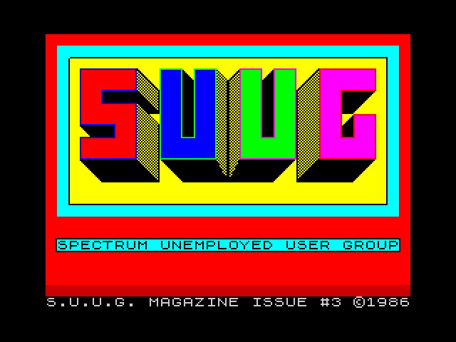 SUUG issue 3 image, screenshot or loading screen