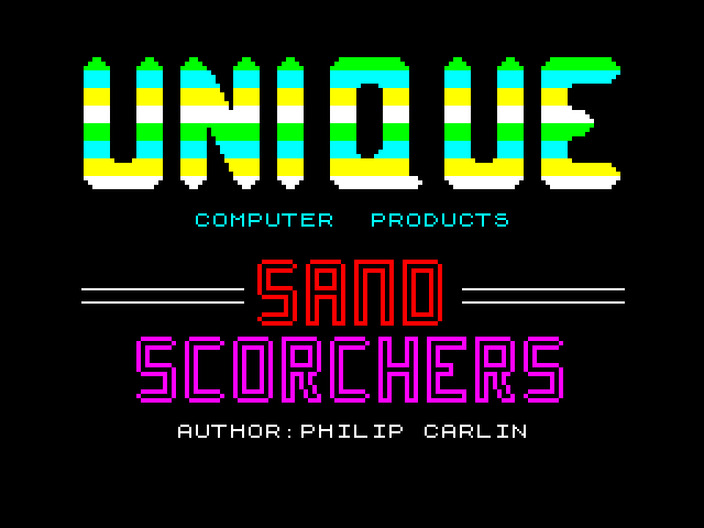 Sand Scorchers image, screenshot or loading screen