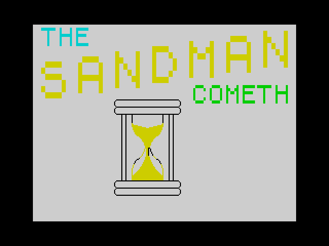 The Sandman Cometh image, screenshot or loading screen