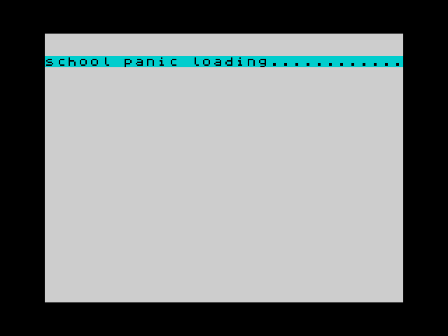 School Panic image, screenshot or loading screen