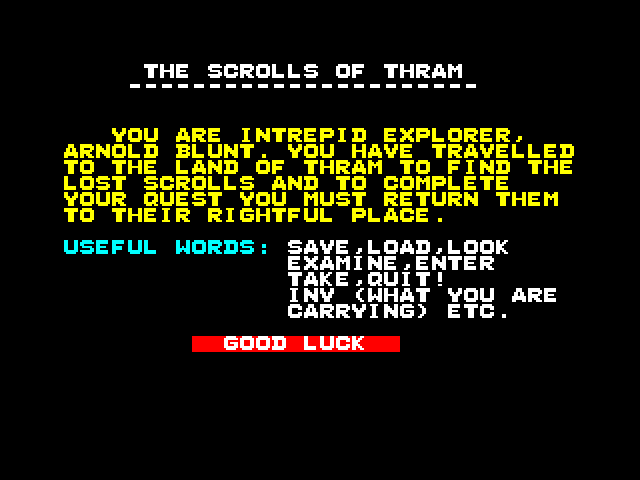 The Scrolls of Thram image, screenshot or loading screen