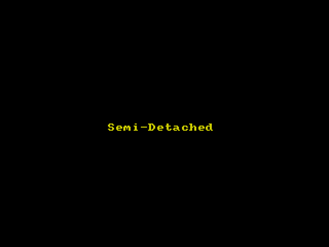 The Semi-Detached at the End of the Street image, screenshot or loading screen