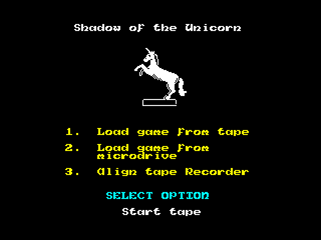 Shadow of the Unicorn image, screenshot or loading screen