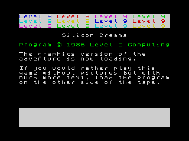 Silicon Dreams image, screenshot or loading screen