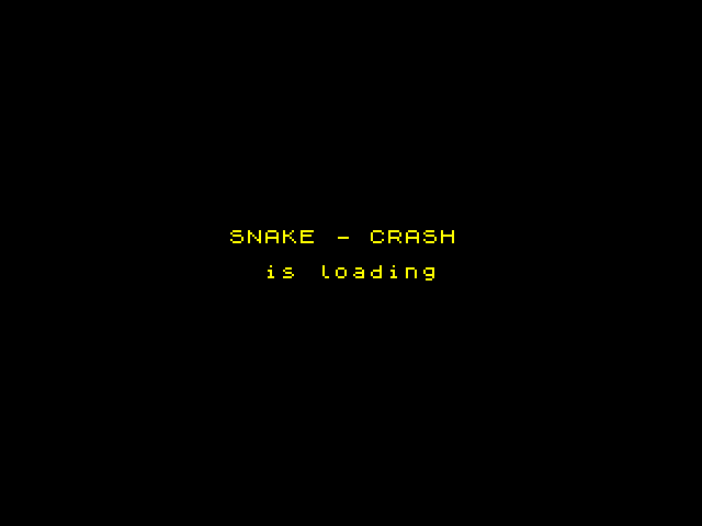 Snake Crash image, screenshot or loading screen