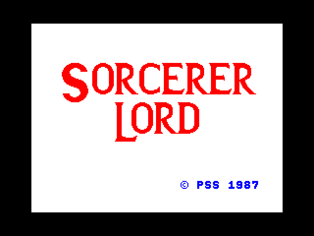 Sorcerer Lord image, screenshot or loading screen