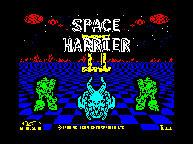 Space Harrier II image, screenshot or loading screen