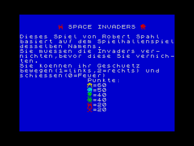 Space Invaders image, screenshot or loading screen