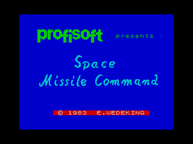 Space Missile Command image, screenshot or loading screen
