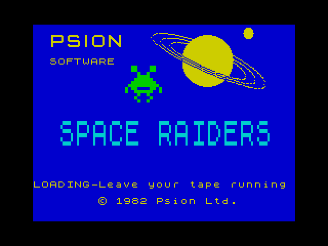 Space Raiders image, screenshot or loading screen