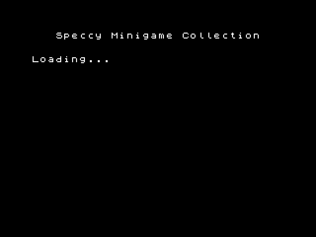 Speccy Minigame Collection image, screenshot or loading screen