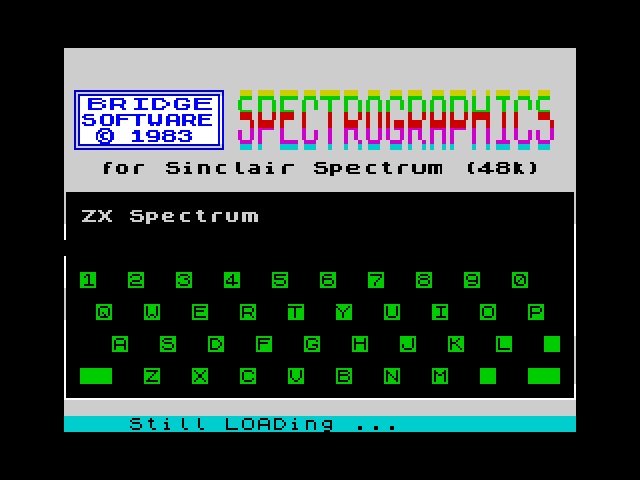 Spectrographics image, screenshot or loading screen