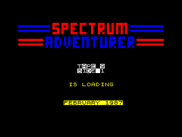 Spectrum Adventurer issue 09 image, screenshot or loading screen