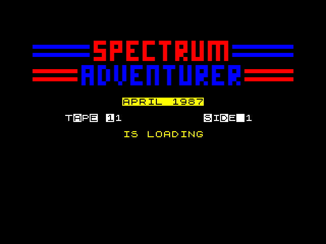 Spectrum Adventurer issue 11 image, screenshot or loading screen
