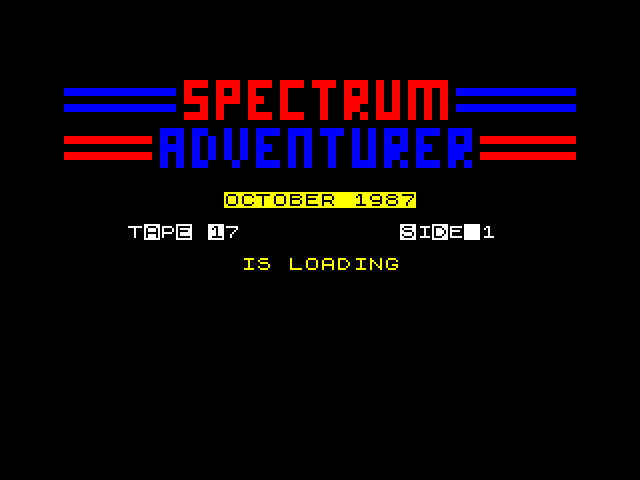 Spectrum Adventurer issue 17 image, screenshot or loading screen