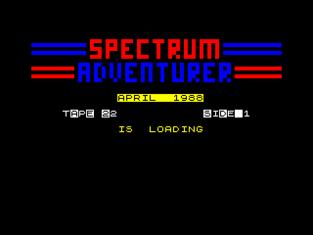 Spectrum Adventurer issue 22 image, screenshot or loading screen
