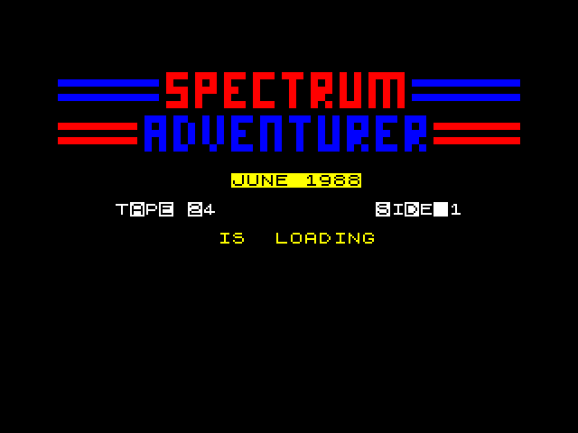 Spectrum Adventurer issue 24 image, screenshot or loading screen