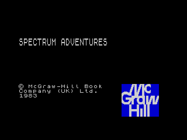 Spectrum Adventures image, screenshot or loading screen