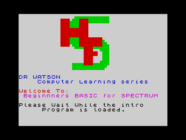Spectrum BASIC Programming Course image, screenshot or loading screen