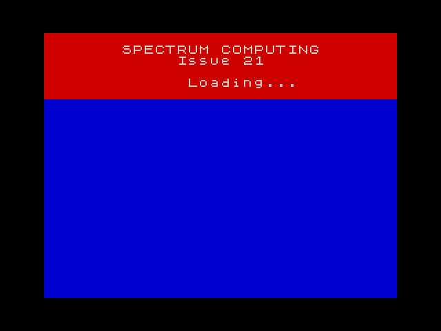 Spectrum Computing 21 image, screenshot or loading screen