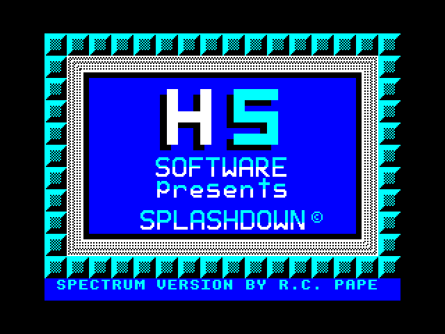 Splashdown image, screenshot or loading screen