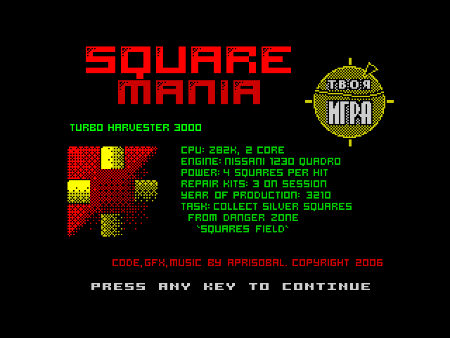 SquareMania image, screenshot or loading screen