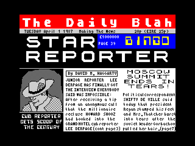 Star Reporter image, screenshot or loading screen