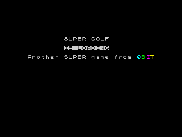 Super Golf image, screenshot or loading screen