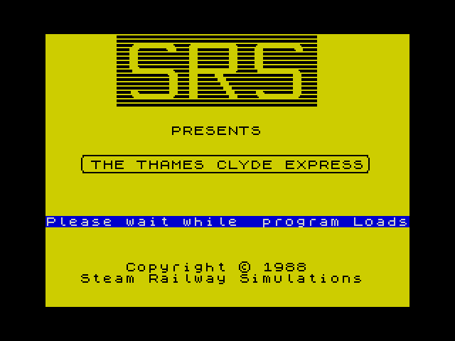 The Thames Clyde Express image, screenshot or loading screen