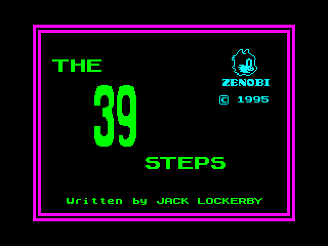 The Thirty-Nine Steps image, screenshot or loading screen