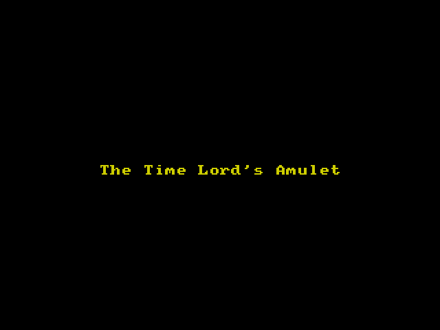 The Time Lords Amulet image, screenshot or loading screen