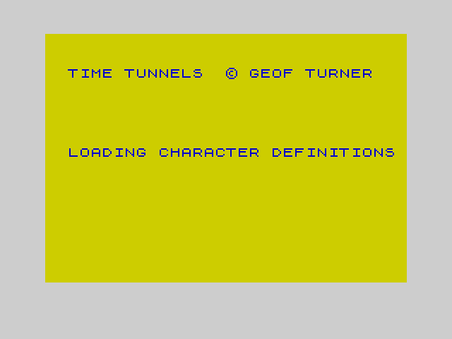 Time Tunnels image, screenshot or loading screen
