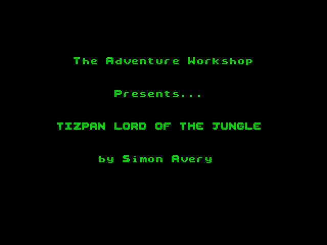 Tizpan, Lord of the Jungle image, screenshot or loading screen