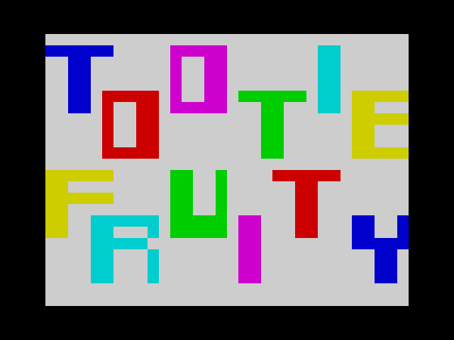 Tootie Fruity image, screenshot or loading screen