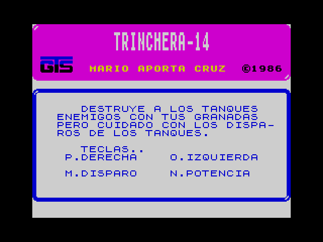 Trinchera-14 image, screenshot or loading screen