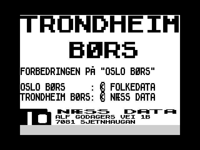 Trondheim Bors image, screenshot or loading screen