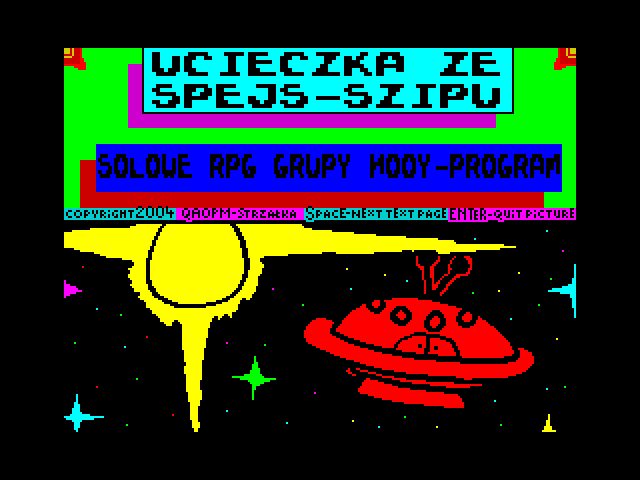 Ucieczka ze Spejs-Szipu image, screenshot or loading screen
